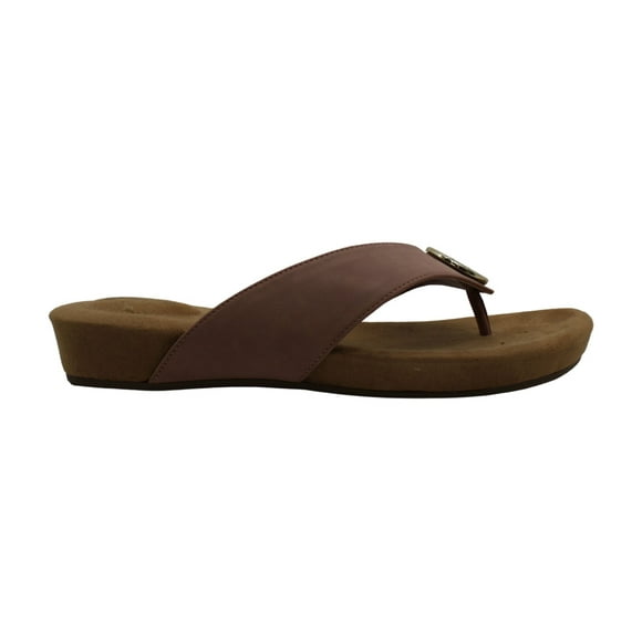 Giani Bernini Rivey Open Toe Synthetic Wedge Sandal 